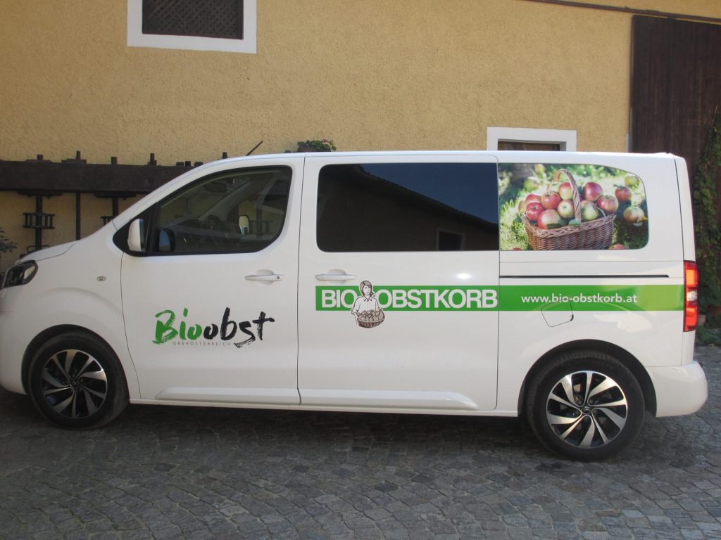 Neuer Lieferbus F R Unsere Bio Pfel Biohof Heuberg